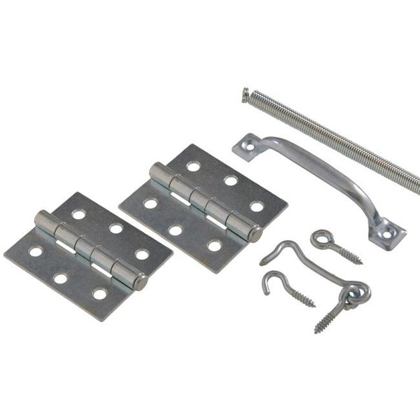 Ornatus Outdoors Carded - Screen Door Hardware Set; Zinc - OR1633516