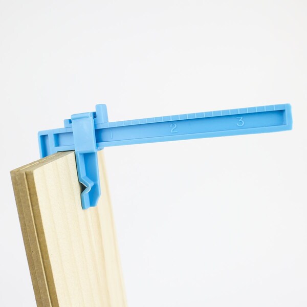 Excel Blades Small Plastic Clamp, 3inch Mounting Clamp, Wedge Clamp 2 pcs, 6pk - 55663