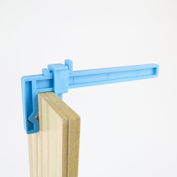 Excel Blades Small Plastic Clamp, 3inch Mounting Clamp, Wedge Clamp 2 pcs, 6pk - 55663