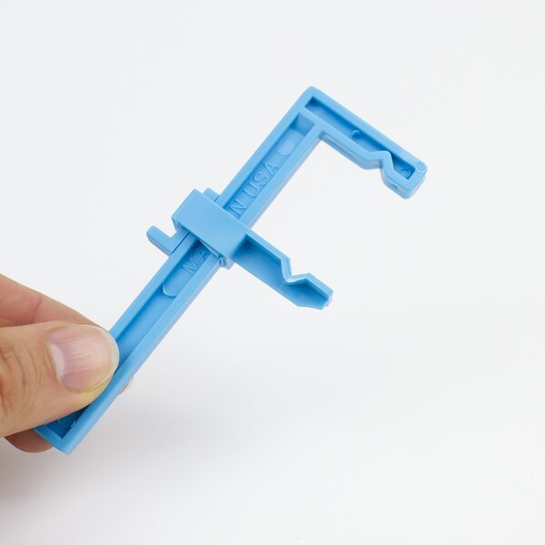Excel Blades Small Plastic Clamp, 3inch Mounting Clamp, Wedge Clamp 2 pcs, 6pk - 55663