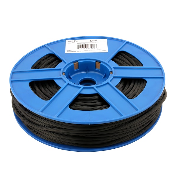 Prime-Line Screen Retainer Spline, 0.180 in., 250 ft. Roll, Black (1 Roll) - P 7583