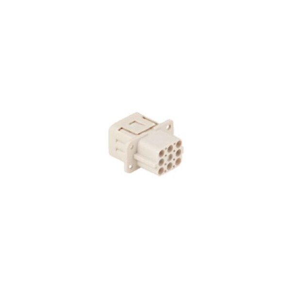 Molex Gwconnect Crimp Contact Insert, Female, 8-Pole, 16A, For Crimp Contact, Size Qd - 7608.5807.0