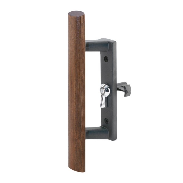 Prime-Line Prime-Line Wood Tone Steel Outdoor Sliding Door Latch - 141866