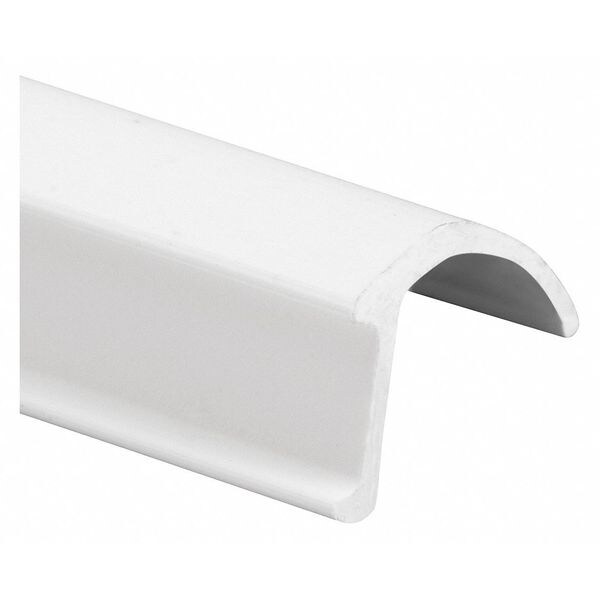 Primeline Tools Glass Retainer Strips, 9/32 in. x 1/2 in. x 72 in., Rigid Vinyl, White (25 Pack) - MP7861