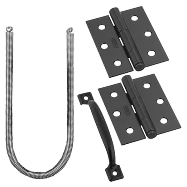 Swivel Pro Series Screen Door Set; Black - SW574848