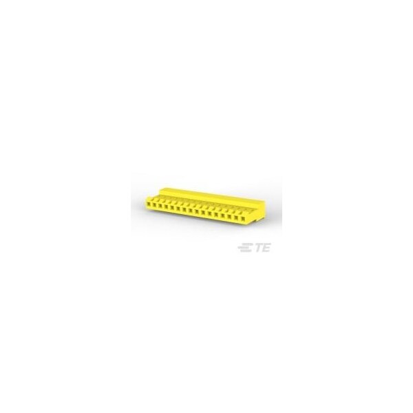 Te Connectivity 16P MTA156 CONN ASSY 20AWG YEL - 4-640427-6