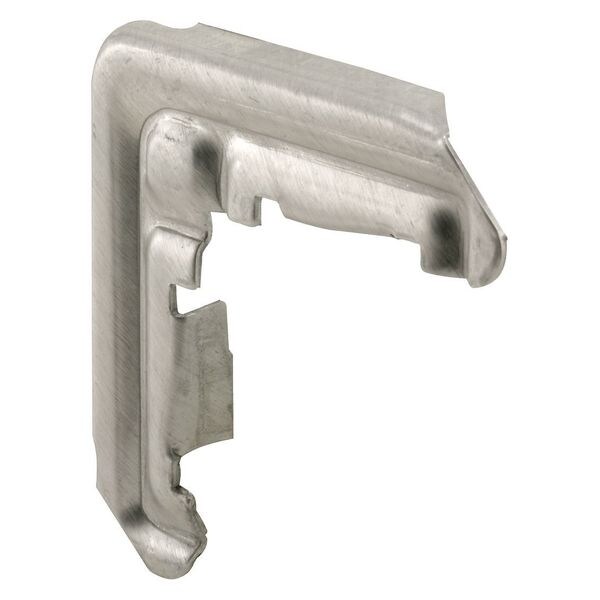 Primeline Tools Screen Frame Corners, 7/16 in., Stamped Aluminum Construction, Mill Finish (50 Pack) - MP5592-50