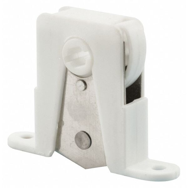 Prime-Line White Plastic Housing with Stainless Steel Sliding Screen Door Roller (2 Pack) - B 751