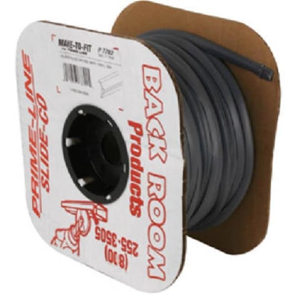 Prime-Line Prime Line P 7792 Vinyl Glazing Spline; Gray - 766683