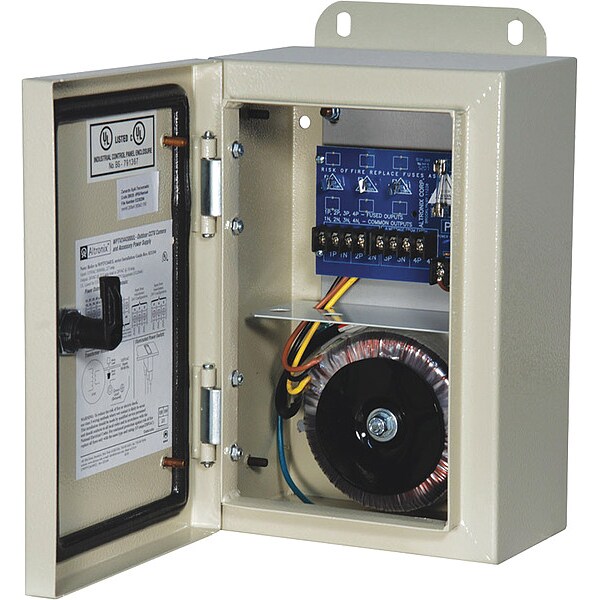 Altronix Power Supply 3PTC 1 Fuse 24Vac at 15A Max - WPTV244300UL