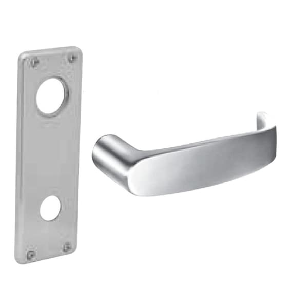 Sargent Fail Secure, 24V Electrified Mortise Lock, WT Escutcheon, L Lever, Less Cylinder, RX Switch - RXLC-8271-24V WTL 26D