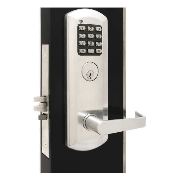 Townsteel Classroom Lock, Stin Chrome, Gala Lever - XME-2030-G-626