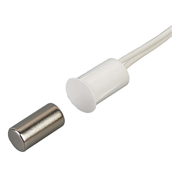 Zoro Select Magnetic Contact, Recessed Mount, Lead Size: No 22 AWG - 2EXV2