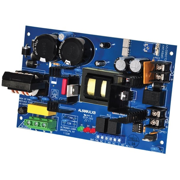Altronix Power Supply 12VDC Or 24VDC at 6A - AL600ULXB