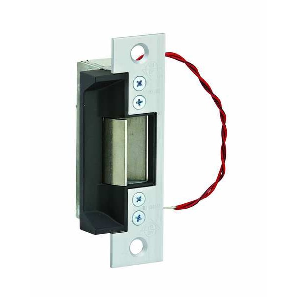 Adams Rite Electric Door Strike, Bronze, Satin Aluminum, For Use With: Cylindrical Locksets with Deadlatches - 7140-510-628-00
