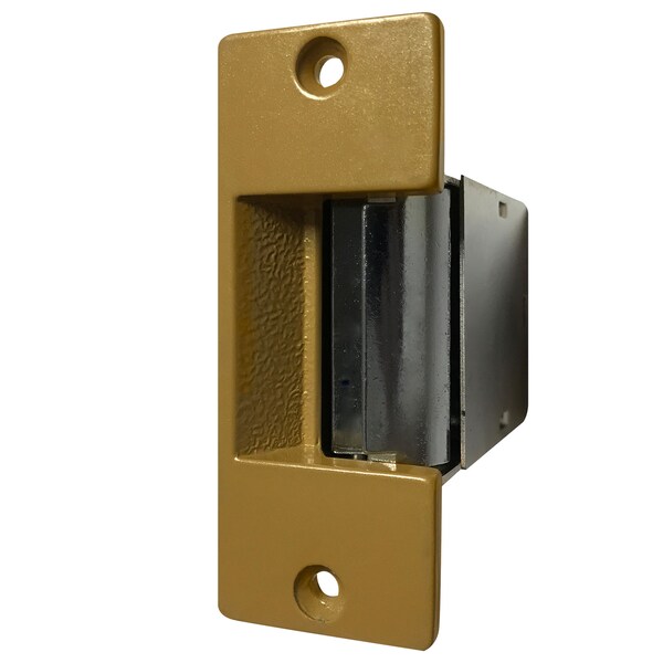 Trine Trine 00 Series Electric Strikes, 24 VAC Voltage, Sprayed Brass - S005-24VAC