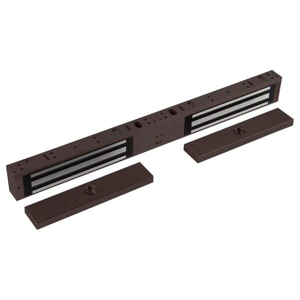 Rci Electromagnetic Lock, Fire Rated, Double Door, 10B, 12/24 VDC, 750lb - 8372 40