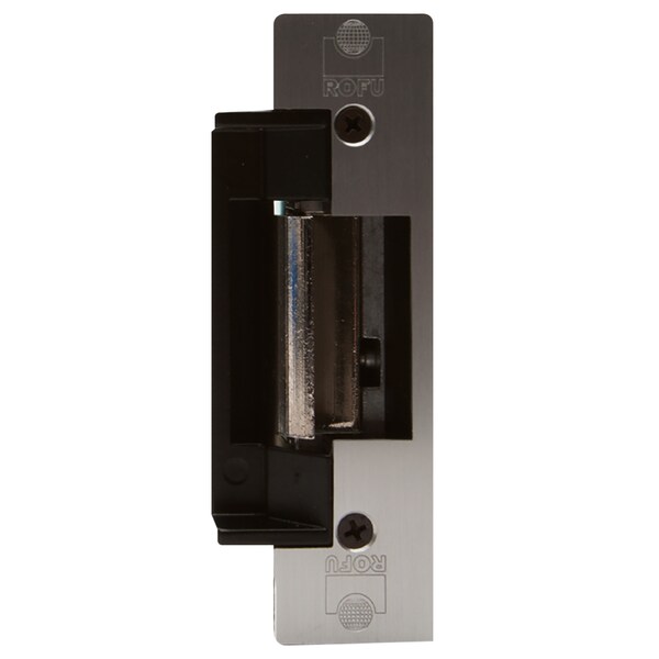 Rofu Rofu 1400 Series Electric Strikes, 24 VAC/VDC Voltage, Aluminum - 1402-08 US28