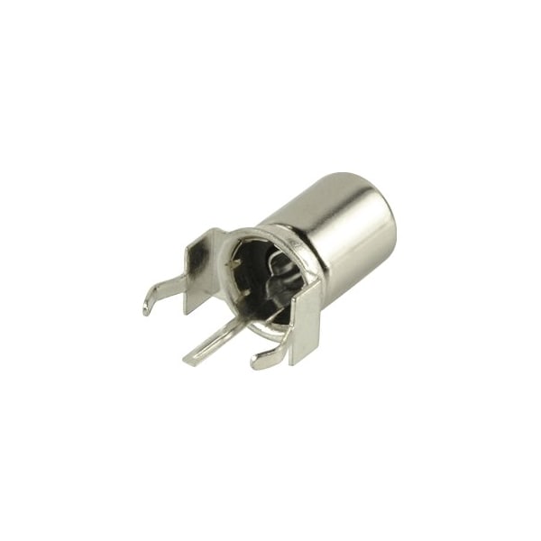Cui Devices Rca Phono Connectors 1 Port, Vertical, Through Hole, Shielded, Rca Jack Connector - RCJ-027
