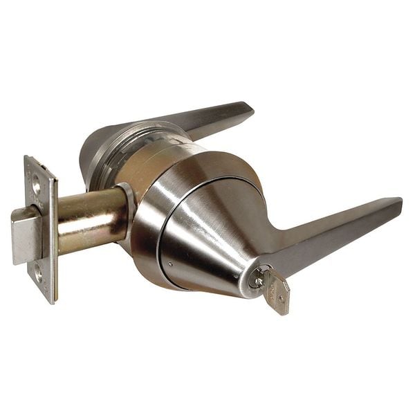 Marks Usa Lever Lockset, Mechanical, Entrance, Grd. 1 - 195SSFEL/32D