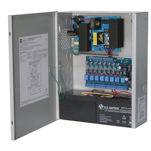 Altronix Power Supply 8 Fuse 24VDC at 10A - AL1024ULACM