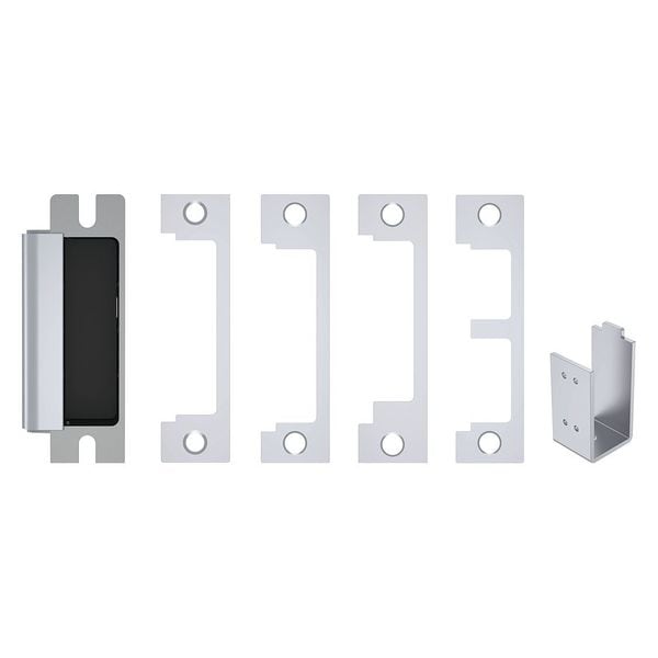 Hes Electric Door Strike, Stainless Steel, Dark Bronze, For Use With: Mortise/Cylindrical Locksets - 1600-CDB-613E