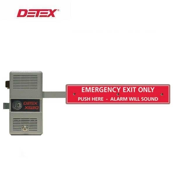 Detex WARNOCK HERSEY LISTED FIRE EXIT HARDWARE WITH LONG BAR, 36" TO 48" DOOR WIDTH, 3-HOUR LISTING - SING - DTX-ECL-600