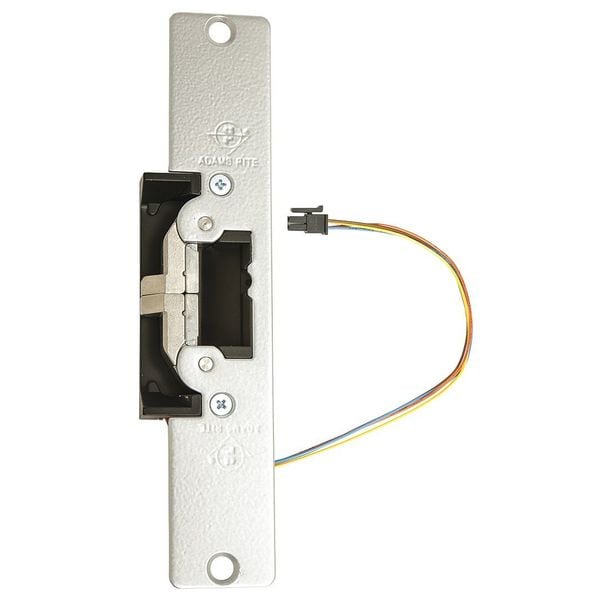Adams Rite Electric Door Strike, Bronze, Aluminum, For Use With: Cylindrical Locksets with Deadlatches - 7410-628