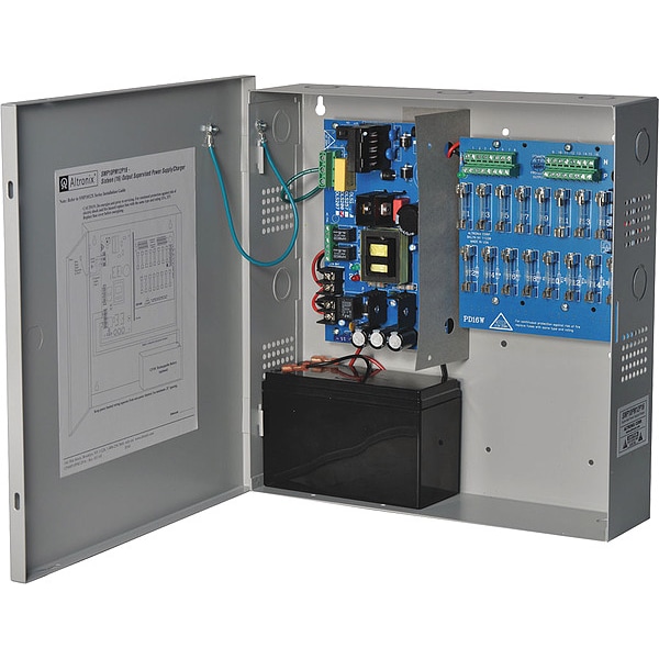 Altronix Power Supply 16 Fuse 12VDC at 10A - SMP10PM12P16
