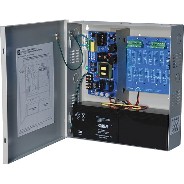 Altronix Power Supply 16PTC 24VDC at 10A - SMP10PM24P16CB