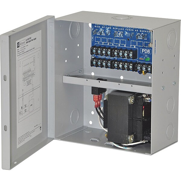 Altronix Power Supply, Outputs 8, Amps 10 - AL168175CB