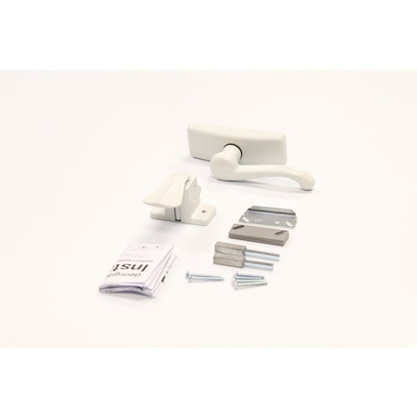 Larson Larson Georgian Zinc-Plated White Zinc Lever Latches 1 pk - CH3010301