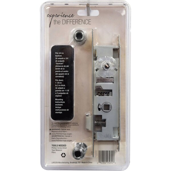 Larson Larson Screen Away Bright Brass Gold Zinc Mortise Latch 1 pk - CH3040701