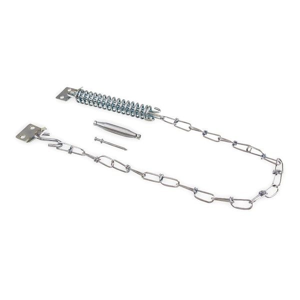 Zoro Select Crash Chain, 25-1/2 In L, 7/16 In W, Silver - 1XMP2