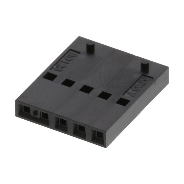 Molex Board Connector, 5 Contact(S), 1 Row(S), Female, 0.1 Inch Pitch, Crimp Terminal, Locking, Black - 901230105
