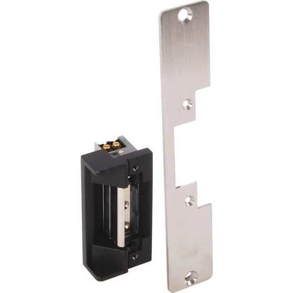Rutherford Electric Door Strike, Stainless Steel, Brushed, For Use With: Mortise/Cylindrical Locksets - 7108-08D 32D