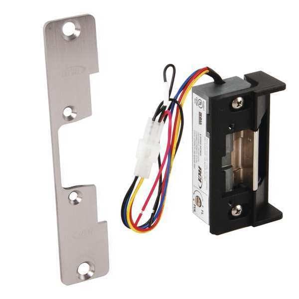 Rutherford Electric Door Strike, Stainless Steel, Brushed, For Use With: Cylindrical Locksets - L6505 32D
