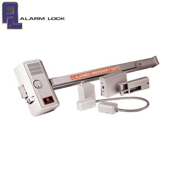 Alarm Lock Sirenlock Delayed Egress Exit Alarm, 15 Second Delay, 36", Aluminum - ALL-715X28X88