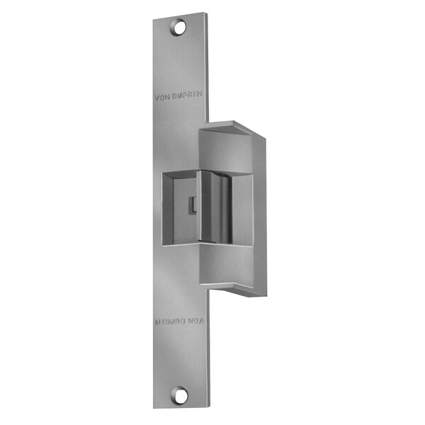 Von Duprin Grade 1 Electric Strike, Fail Secure Electrically Unlocked 24 VDC, 9-in x 1-3/8-in Faceplate, Fire - 6224 24V 32D