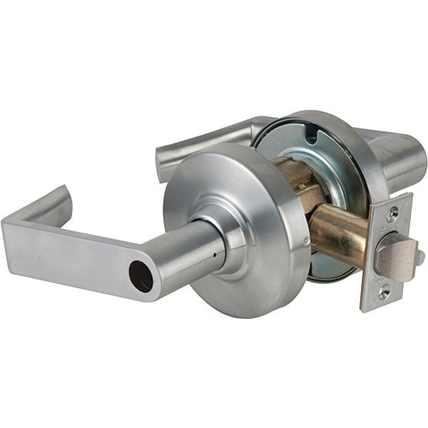 Schlage ND Series Cylindrical Storeroom Lock Rhodes Lever US26D - ND96LD RHO 626