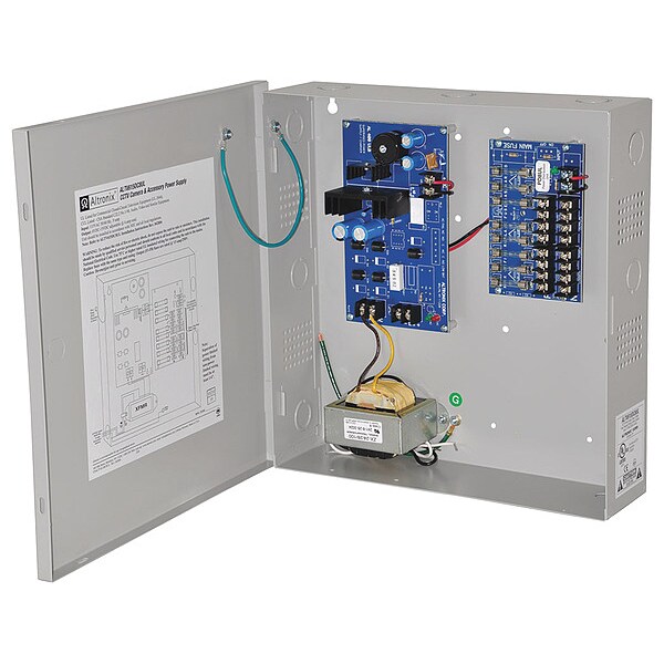 Altronix Power Supply 8 Fuse 6-15VDC at 4A - ALTV615DC8UL