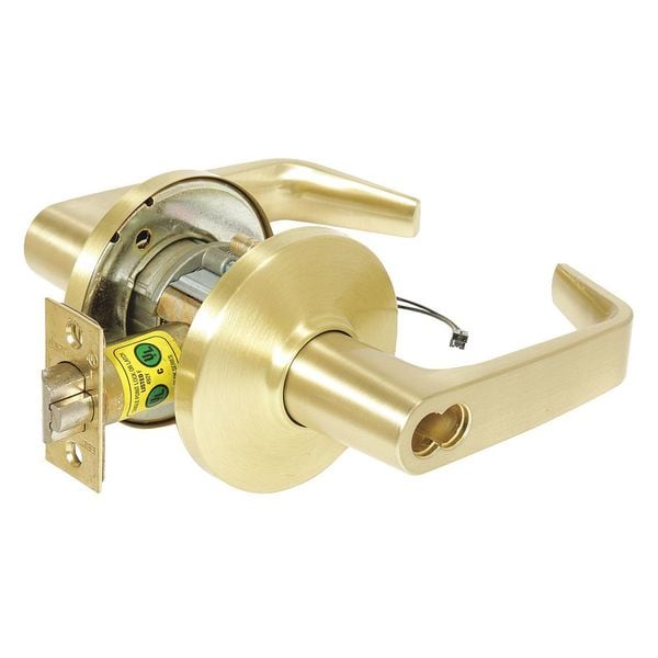 Stanley Security Lever Lockset, Mechanical, Storeroom, Grd.1 - 9KW37DEU15DS3606