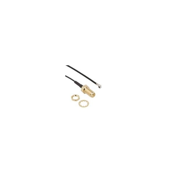 Rf Rf Cable Assemblies Sma Rp Bh Jk-Amc Plg 1.37Mm Cable, 300 Mm - 336314-14-0300