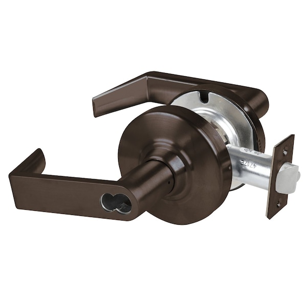 Schlage Grade 1 Electrified Cylindrical Lock, Storeroom Function, 12-24V DC, Fail Secure, 2-3/4-in Backset,  - ND80BDEU RHO 613 RX