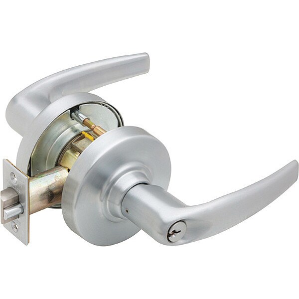 Schlage ND Series Cylindrical Corridor Lock Athens Lever US26D - ND73PD ATH 626