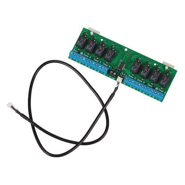 Safety Technology International Relay Board, 8 Zone, Green - STI-34188