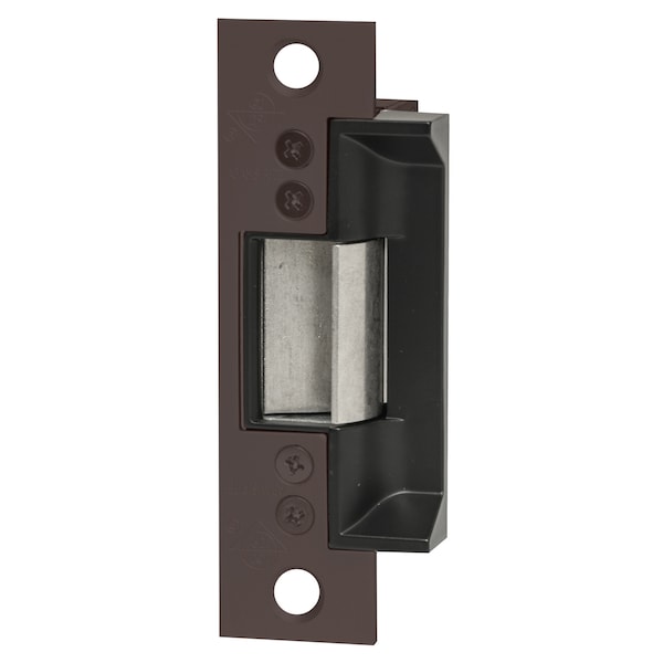 Adams Rite Electric Strike, Dark Bronze Anodized, For Use With: Door - 7140-315-313-00