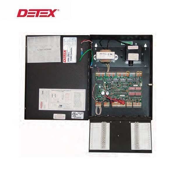 Detex SERIES 800 CONTROLLER, STANDALONE 120VAC/24VDC SYSTEM CONTAINS BACK BOX, INSERT, 24-POINT TERMINAL S - DTX-11-800