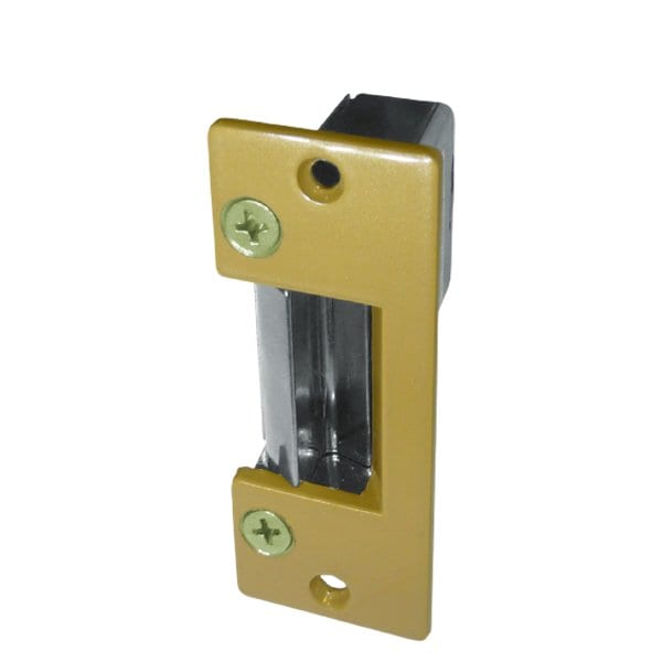 Trine 005 Light Commercial Grade 1 Electric Strike Brass Powder With Screwed-on Faceplate And Reinf - TRN-HD005-ES