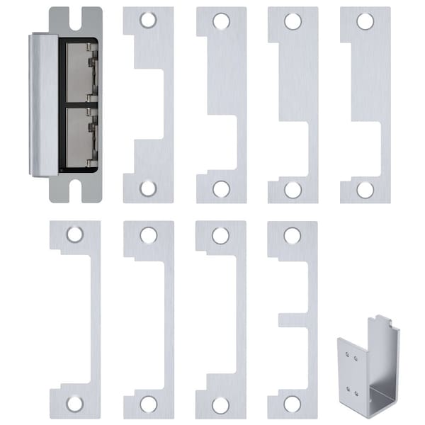 Hes Stainless Steel, Satin Stainless Steel, For Use With: 1600 Series Electric Strikes - 1600-CS-630-DLM